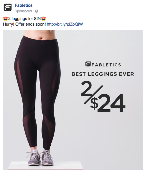 Fabletics Ad – Maddy Lingenfelter